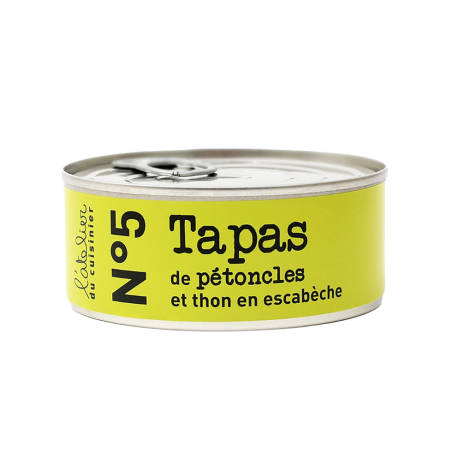 Tapas pétoncles & thon