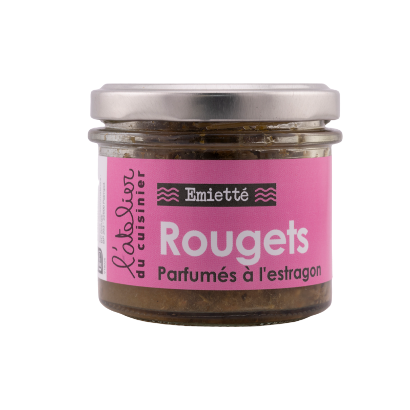 Emietté de rougets parfumés à l'estragon