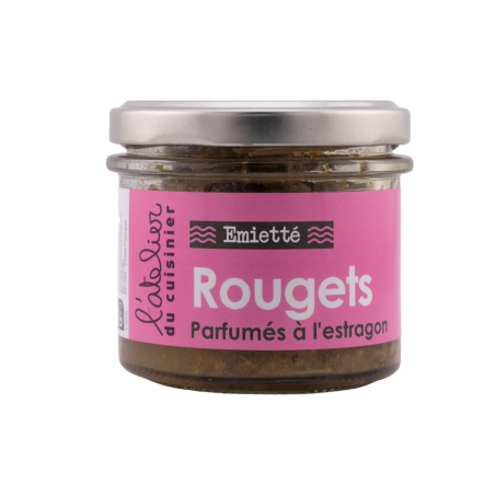 Emietté de rougets parfumés à l'estragon