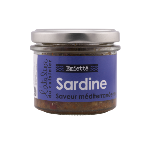 Emietté de sardine, saveur méditerranéenne