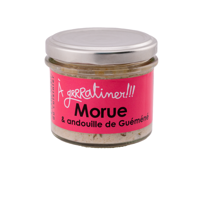 Gratinable de morue & andouille de Guémené