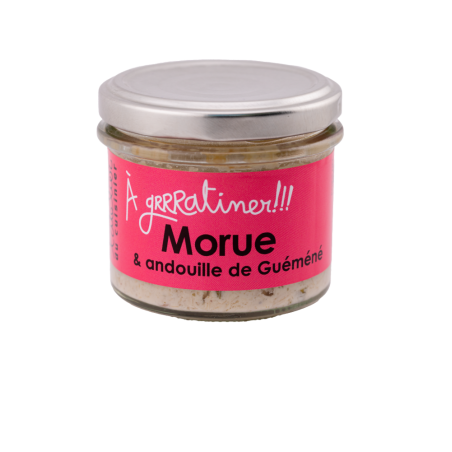 Gratinable de morue & andouille de Guémené