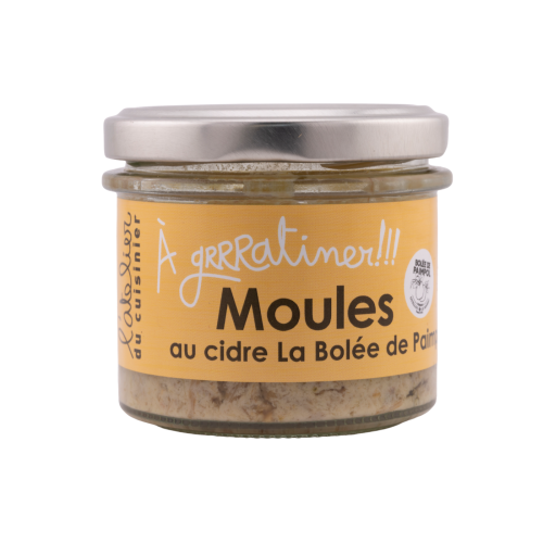 Gratinable de moules au cidre La Bolée de Paimpol