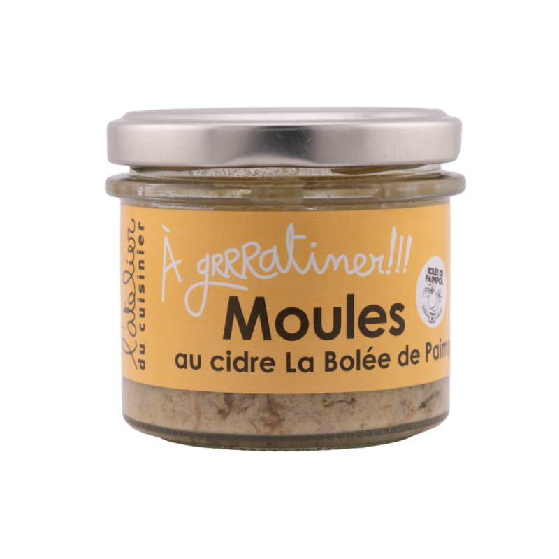 Gratinable de moules au cidre La Bolée de Paimpol