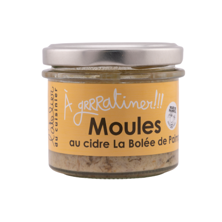 Gratinable de moules au cidre La Bolée de Paimpol