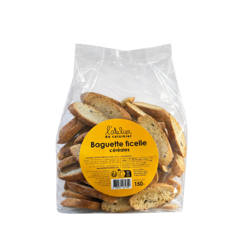 Toasts Baguette ficelle céréales 150g