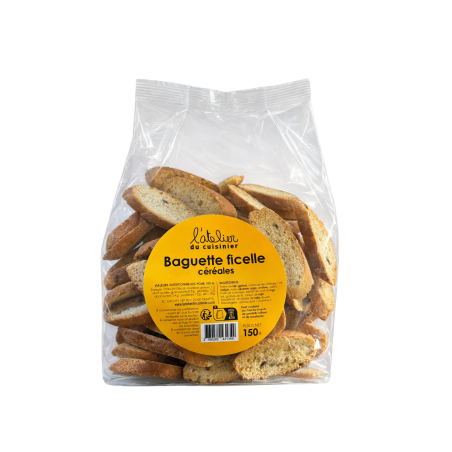 Toasts Baguette ficelle céréales 150g