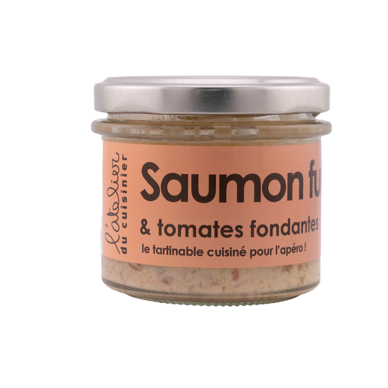 Tartinable de saumon fumé & tomates fondantes 90g