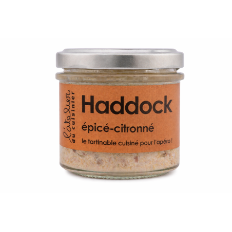Tartinable de haddock épicé citronné 90g