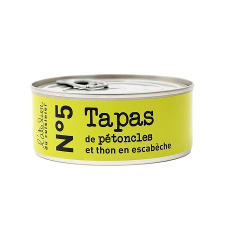 Tapas pétoncles & thon